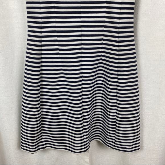 Lilly Pulitzer Blue&White Stripe Briella Fit&Flare Dress Sz.S - Picture 7 of 16